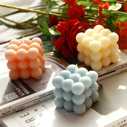 Bubble Cube Candle