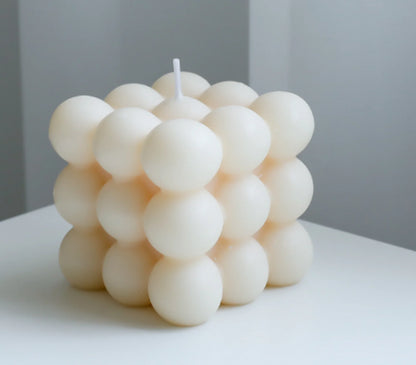 Bubble Cube Candle