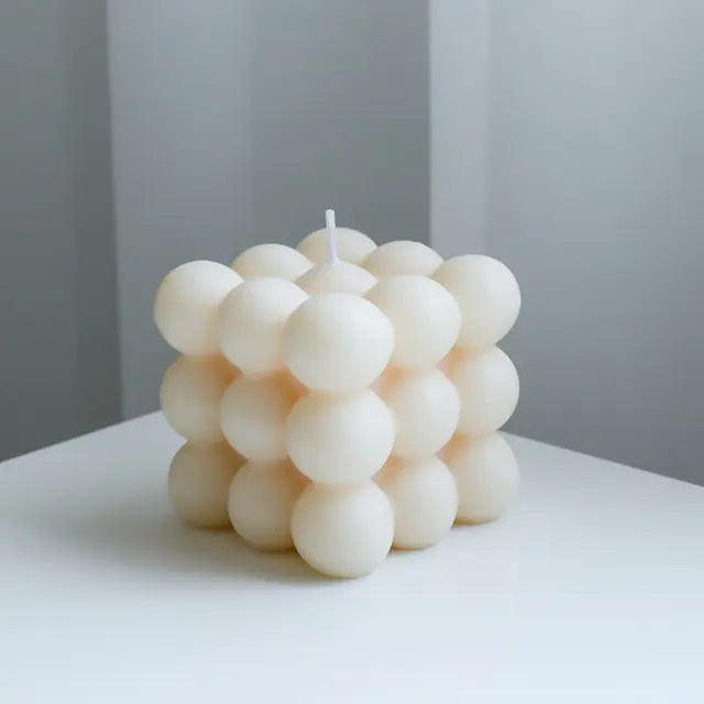 Bubble Cube Candle