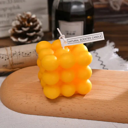 Bubble Cube Candle