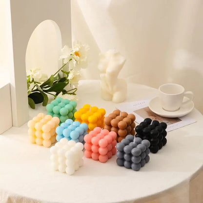 Bubble Cube Candle